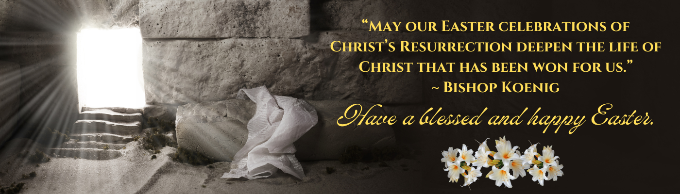 Happy Easter! The Easter Season continues through Pentecost